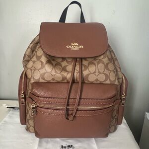 Coach Baby Backpack Diaper Bag  In Signature Canvas